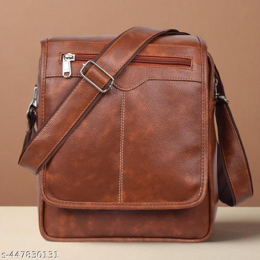 Large Mens Leather Bag Handbag Shoulder Bag IPAD Business Messenger Bag Cross Body Casual Tote Sling Organiser Travel bag with Adjustable Shoulder Strap