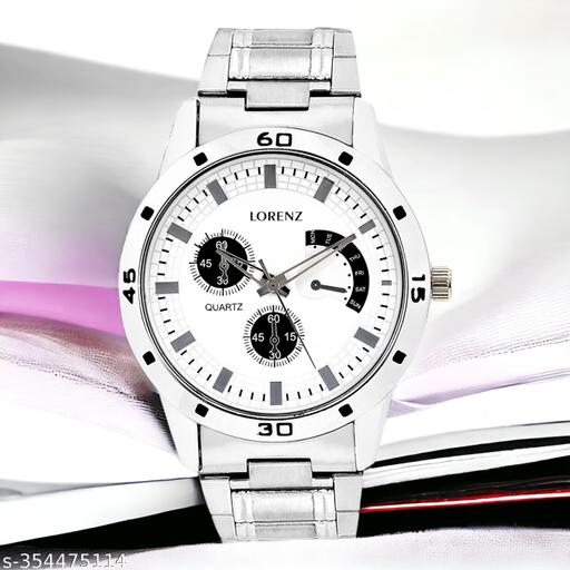 LORENZ MK-102A X3 Sliver dial Men's Watch