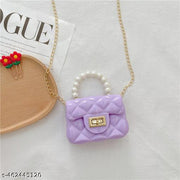 Sling Bag for Girls Cute Mini Silicon Hand Bag