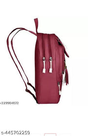 New nice woman backpack  and all girls use zara -maroon