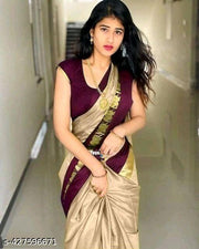 Hathi Design Silk Saree (Hathi Saree)