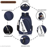 35 L Casual Waterproof Laptop Bag/Backpack for Men Women Boys Girls/Office School College Teens & Students