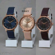 Luxury Pack of 3 Analog Watch for Women