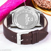 Lorenz Brown Leather Strap Watch for Men | MK-404R
