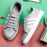 RealToes Presents You A Trendy Collection Of Casual 3 Striped Sneakers For Women's/Ladies/Girl's