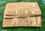 Banarasi Gold Tissue Silk Saree with Latkan