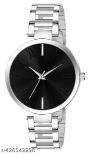 New Fancy Solid Dial Attractive Metal Chain  Analog Watch for Women