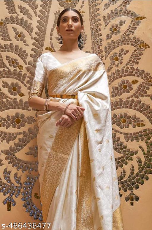 Jacquard Work Banarshi Silk Saree