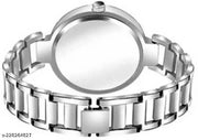 New Fancy Solid Dial Attractive Metal Chain Attractive Bracelet Analog Watch for  Women