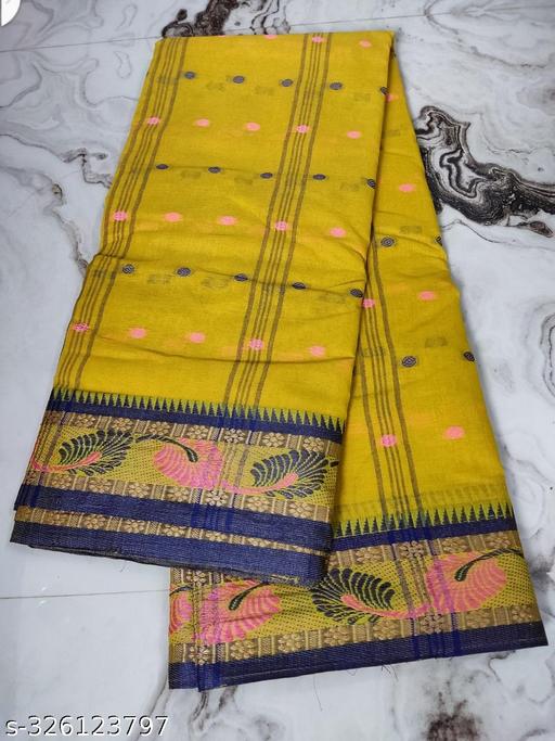 Pure Tant Cotton Saree