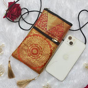 Handmade mobile and coin bag