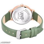 Girls and womens watch Four Diamond Emborsed 3D design