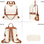 Bohobuzz Backpack Purse for Women Convertible Travel Vintage PU Leather Bag(Backpack,bag,backpack for women women bag fashion,stylish)