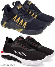 Men's Running Sports Gymwear shoes For Men Pack of 2