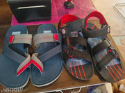 Men Stylish Comfortable Sandals & slipper Combo of 2