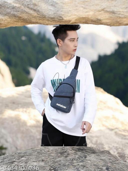 Stories polestar NAVY BLUE sling bag  Crossbody Stylish Shoulder Bag Lightweight One Strap Sling Bag for Men & Women
