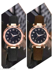 Very stylish Analog Watch for Girls & Women (pack of 2)