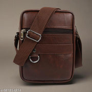 MORABIA Multi-Pocket Durable Men Sling Bag