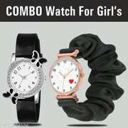 Butterflly Black | Heart Dial | Ribbin Belt(Combo)
