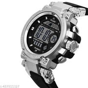 Felizer Army Watch Digital H9047 SilverBlack Big Dial Watch For - Men