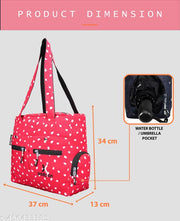 addixon Women Casual Shoulder Bag (Pink)