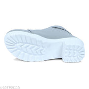 Meesho New Trendy Stylish Girl's Comfortable ,Lightweight, Fashionble ,Now Look ,Outdoor ,Ankle Length ,High heel, Walking, Chunky Boot ,Shoe For Women /Girl's/Ladies Boots For Women/Girl's Boots For Women.