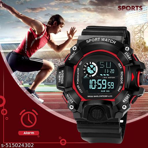 Automatic Digital Sports Watch for Men & Kids–Waterproof, Shockproof, and Multi-Functional with a Military-Style Army Strap-watch for boys Watch for Men watch,Sports Watch,Analog Watch,watch for kids,Digital Watch,under 199\-watch,unixes watch