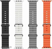 ULTRA WATCH STRAP(BLACK WHITE GREY & ORANGE )