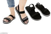 Latest stylish trendy fashionable women flip flop sandals in combo