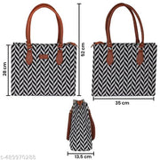 Large Capacity Tote Bag for Women | Stylish College & Office Shoulder Bag | Premium Printed Handbag