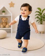 Classy Boy's Navy Blue Booties