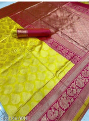 BEAUTIFUL RICH PALLU & JACQUARD WORK ON ALL OVER