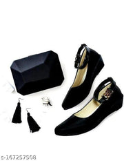 stylish Bellies For Women (BLACK)