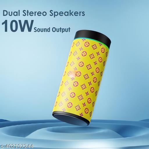 TIASRAMA Best Buy Mini Bluetooth Portable Home Speaker Compatible with TV, USB, TF Card and AUX Heavy Bass Trendy Music Box 10 W Bluetooth Speaker 10 W Bluetooth Speaker Black 10 W Bluetooth Speaker