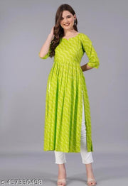 Nairacut kurti/casual kurti/daily ear/leheriya kurti