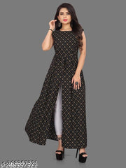 Polyster/Crepe fabric-UEA DRESS