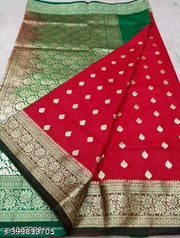 Banarasi satin silk saree