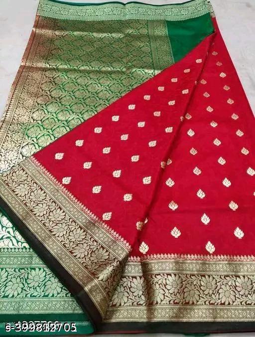 Banarasi satin silk saree