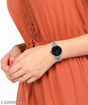Best Quality Stain less Steel Day Date Couple Watch For Men&Women and Boys&Girls
