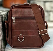 Stylish Professional Casual Synthetic Leather Unisex Bag/Shoulder Bag for Men/Travel Bag/Cross Body Bag/Office Business Bag/Messenger Bag/Stylish Sling Bag for Men & Women