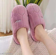 Women’s Slipper Solid Color Autumn and Winter Home Slipper For Men Warm Indoor Beadroom Slides Women Stripe Soft Cotton Slippers|| Flip flops || Carpet slippers || slippers for women and Girls ||