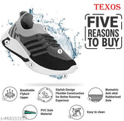 TEXOS Stylish Flyknit Casual Sneakers Shoes For Kids, Boys and Girls