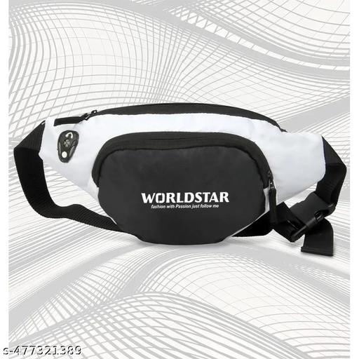 Waist Bag for Women and Men/Fanny Pack with 3-Zipper Pockets Waist Pouch for Hiking, Travel, Camping, Running, Sports Outdoors and Adventures Money Phone Belt with Adjustable Strap