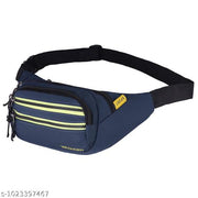 Crossbody Sling Bag for Men | Compact Waist & Chest Bag | Water-Resistant Travel Fanny Pack with Adjustable Strap for Daily Use, Hiking & Outdoor Activities