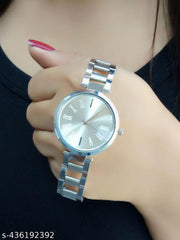 High Quality Round Dial Fancy Leather Belt Women Analog Watch(Pack of 2)