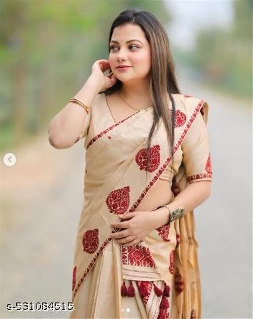 AC COTTON ASSAMESE MEKHELA SADOR MEKHLA CHADOR