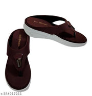 letest casual woman brown wedges