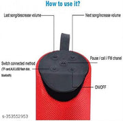 MLA VA WORLD TG-113 High Bass 10W Bluetooth Speaker Thunder Sound Portable Thunder Sound (Random Colour) (Pack of 1)