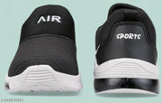 SPOTWALK-Mexico Black Running Shoes