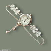 Rakhi gift for sister || stylish silver Bracelet watch or girls||  Daily  Wear Watch for Girls & Women's